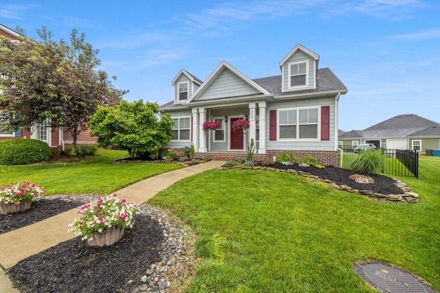 112 Woods Point Cir, Georgetown, KY 40324 - view of front of home with a porch