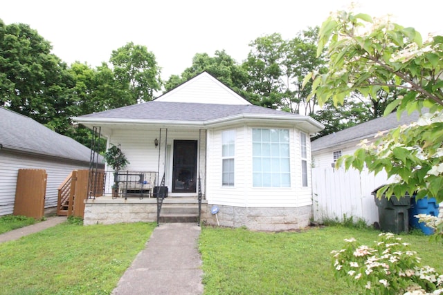 1017 Marshall Park Dr, Georgetown, KY 40324 - view of front facade with a porch and a shingled roof