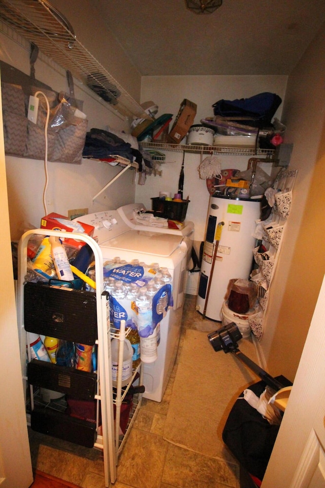 1017 Marshall Park Dr, Georgetown, KY 40324 - utilities with electric water heater and washing machine and clothes dryer
