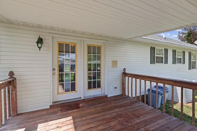 113 Alta Dr, Lawrenceburg, KY 40342 - view of wooden deck