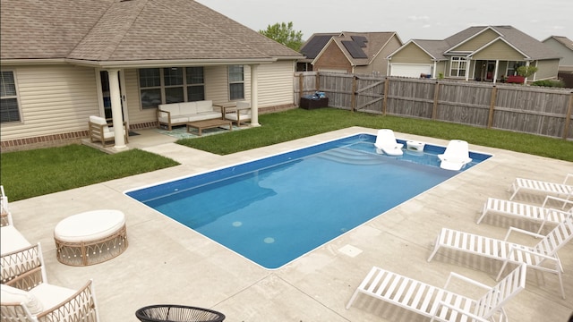 101 Dorset Ln, Winchester, KY 40391 - view of pool with an outdoor hangout area and a patio area