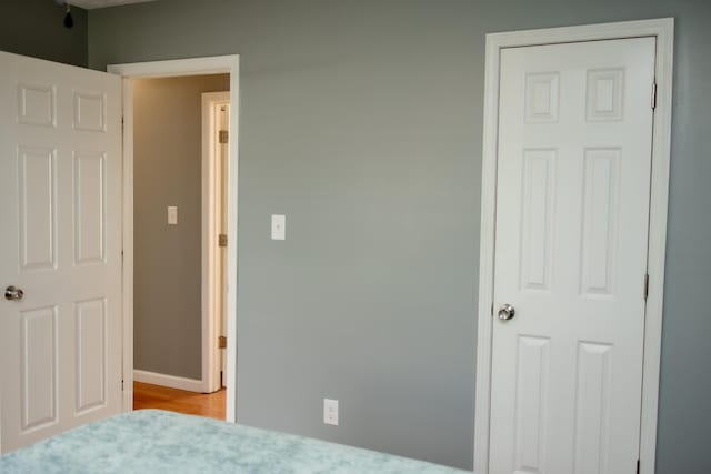 144 Williamsburg Ln, Georgetown, KY 40324 - bedroom with baseboards and wood finished floors