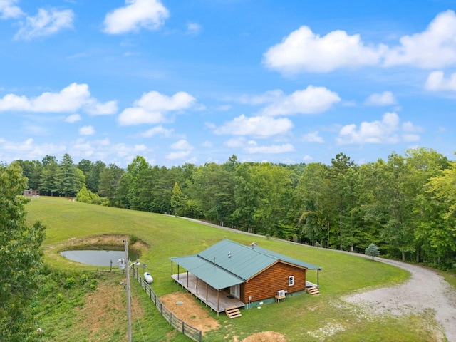 225 Grover Back Rd, Rogers, KY 41365 - bird's eye view of a heavily wooded area