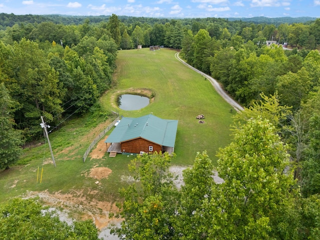 225 Grover Back Rd, Rogers, KY 41365 - aerial view of property and surrounding area with a forest