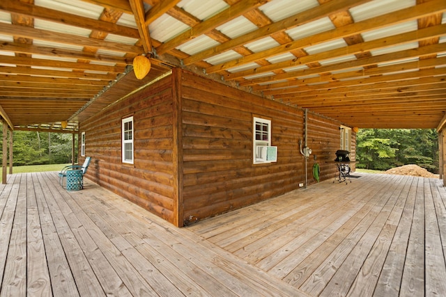 225 Grover Back Rd, Rogers, KY 41365 - view of wooden deck