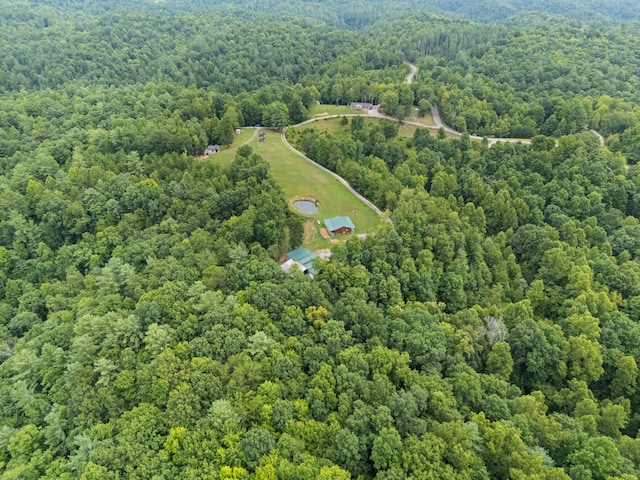 225 Grover Back Rd, Rogers, KY 41365 - aerial view of property's location with a heavily wooded area
