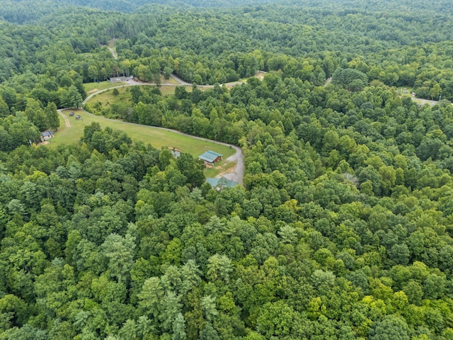 225 Grover Back Rd, Rogers, KY 41365 - bird's eye view of a heavily wooded area
