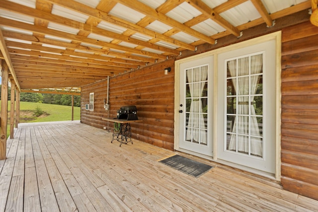 225 Grover Back Rd, Rogers, KY 41365 - view of deck