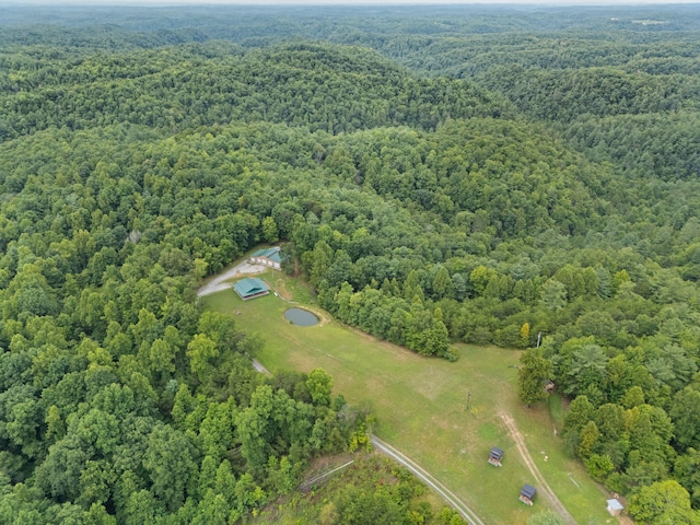 225 Grover Back Rd, Rogers, KY 41365 - aerial view of property and surrounding area featuring a forest