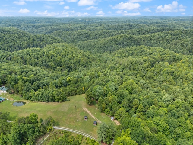 225 Grover Back Rd, Rogers, KY 41365 - aerial view of property's location with a heavily wooded area