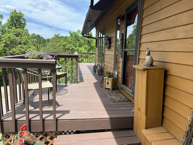 12430 E Ky-10, Quincy, KY 41166 - view of wooden deck