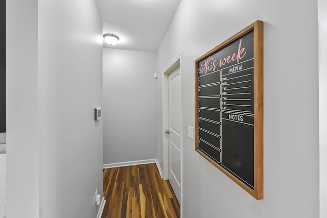 127 Schneider Blvd, Georgetown, KY 40324 - hall with wood finished floors and baseboards