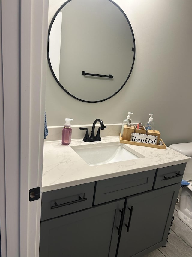 2042 Partridge Way, Richmond, KY 40475 - half bathroom featuring vanity and toilet