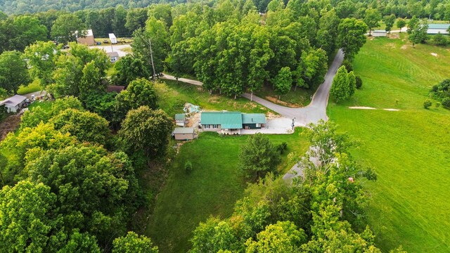 5830 Old Keno Rd, Burnside, KY 42519 - drone / aerial view of a heavily wooded area