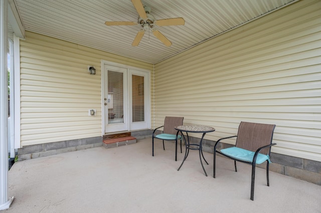 408 Joseph Bryan Way, Lexington, KY 40514 - view of patio / terrace featuring a ceiling fan