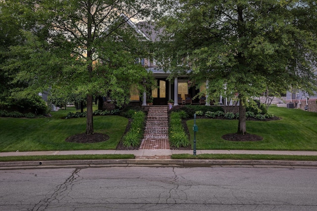 1821 Goodpaster Way, Lexington, KY 40505 - obstructed view of property with a front yard and stairway