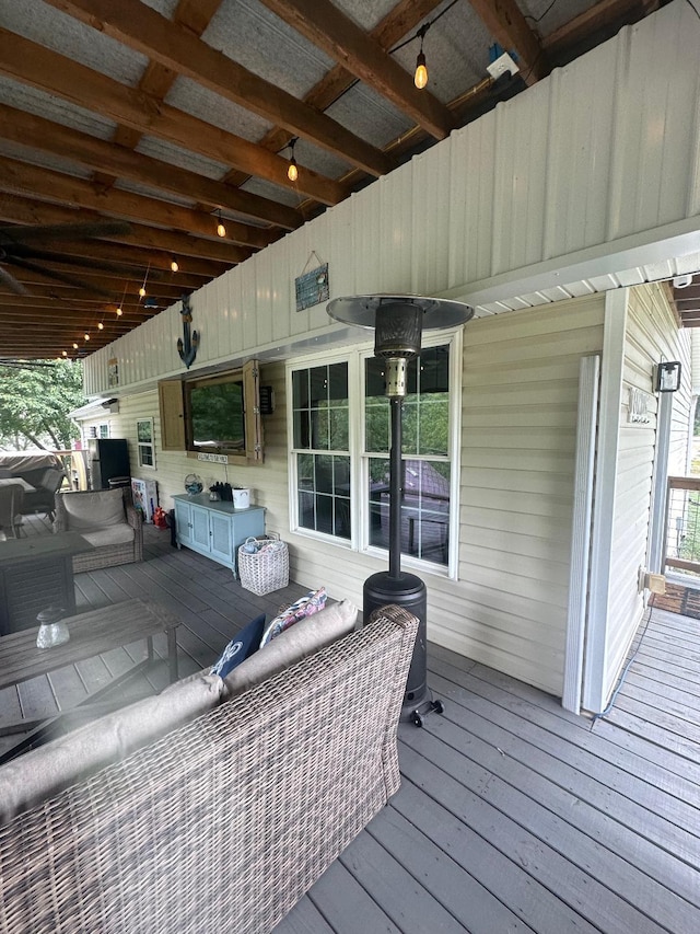 1990 Wells Landing Rd, Danville, KY 40422 - view of wooden deck
