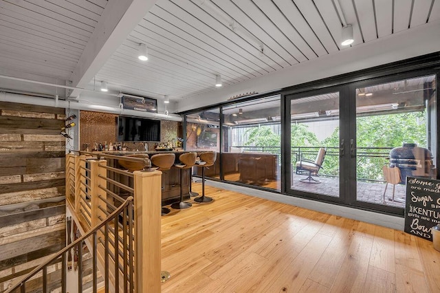 517 W Main St, Lexington, KY 40507 - interior space with wooden walls