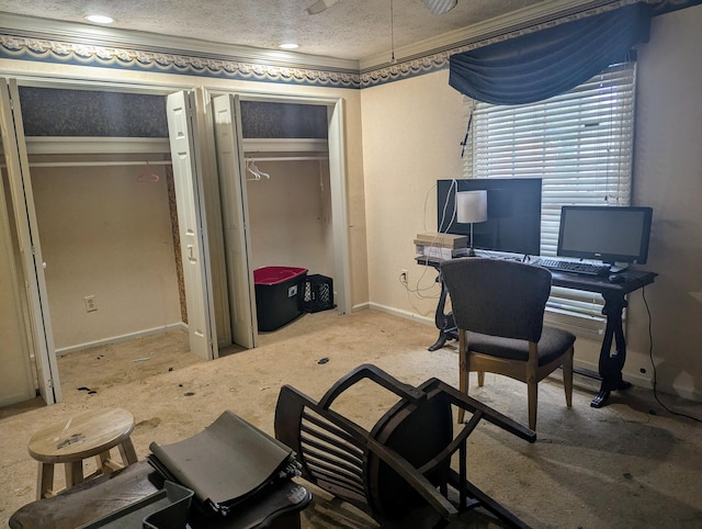 400 Verna Dr, Winchester, KY 40391 - carpeted office featuring baseboards