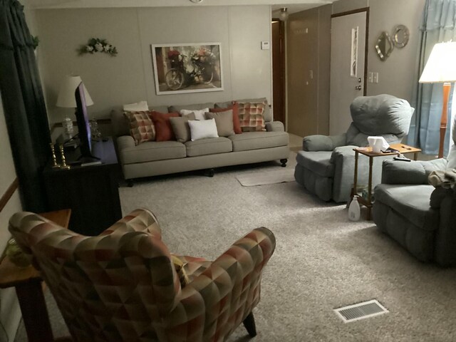 700 Rube Brown Rd, Hustonville, KY 40437 - living area featuring carpet floors