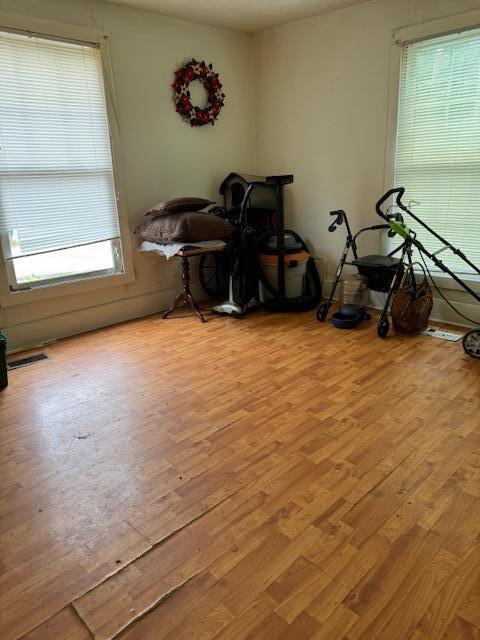 144 N Plum St, Irvine, KY 40336 - unfurnished room featuring light wood-type flooring