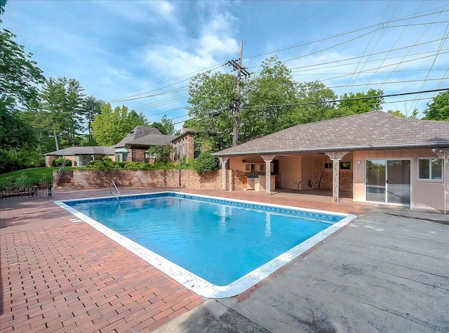 523 Leawood Dr, Frankfort, KY 40601 - outdoor pool featuring a wooden deck