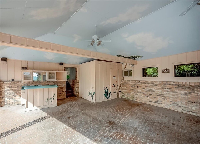 523 Leawood Dr, Frankfort, KY 40601 - view of patio featuring ceiling fan and exterior kitchen