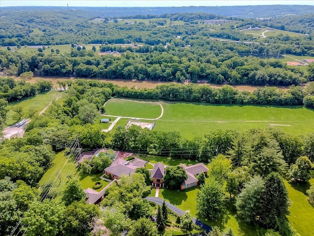 523 Leawood Dr, Frankfort, KY 40601 - overview of rural landscape