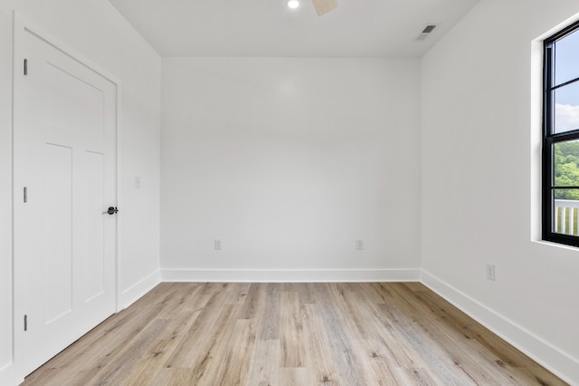 138 Hickory Grove Ln, Stanton, KY 40380 - unfurnished room with light wood-type flooring and baseboards