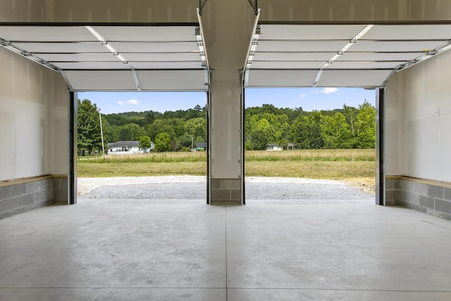 138 Hickory Grove Ln, Stanton, KY 40380 - garage with a view of trees