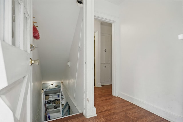 832 N 25th St, Middlesboro, KY 40965 - hallway with wood finished floors
