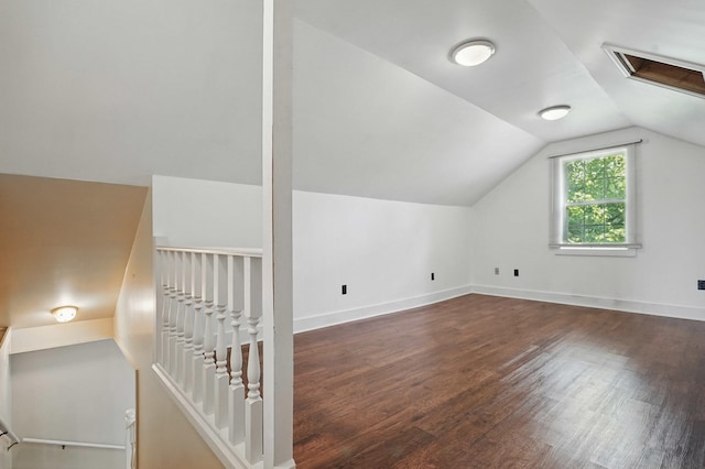 832 N 25th St, Middlesboro, KY 40965 - bonus room with lofted ceiling, wood finished floors, and baseboards