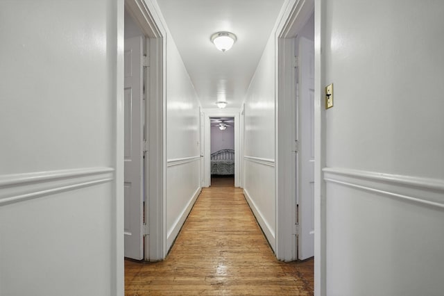 832 N 25th St, Middlesboro, KY 40965 - hall with wood finished floors