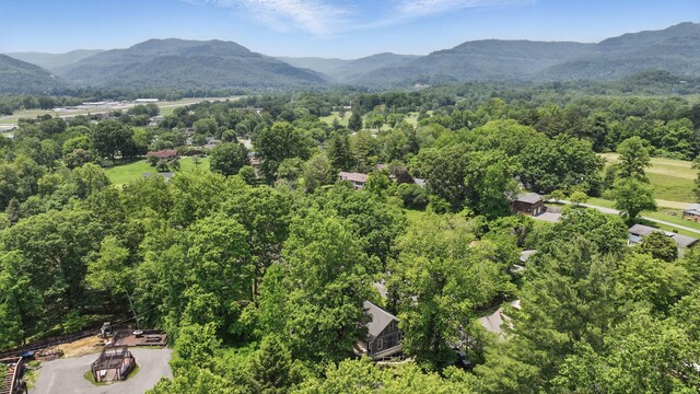 832 N 25th St, Middlesboro, KY 40965 - bird's eye view of a mountainous background and a heavily wooded area