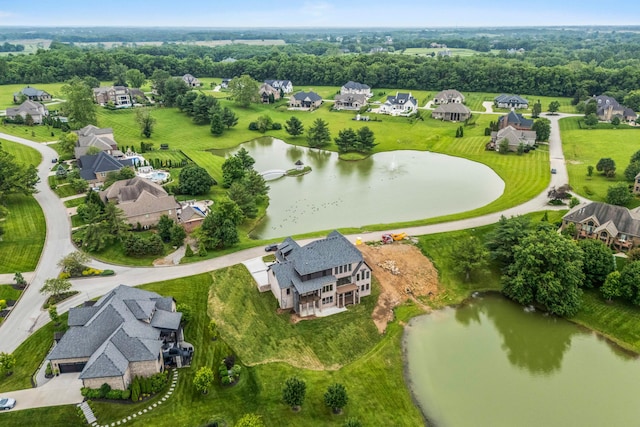 3852 Silver Charm Ln, Lexington, KY 40509 - view of property location with a large body of water and nearby suburban area