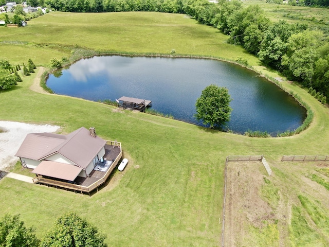 254 Shackle Rd, London, KY 40744 - aerial view of property and surrounding area featuring a nearby body of water