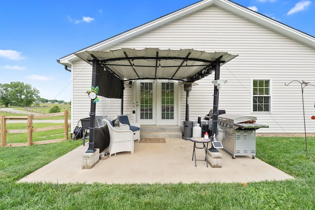 116 Hackberry Ct, Frankfort, KY 40601 - view of patio / terrace featuring grilling area