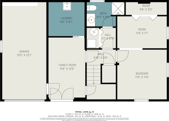 2837 Yellowstone Pkwy, Lexington, KY 40517 - room layout