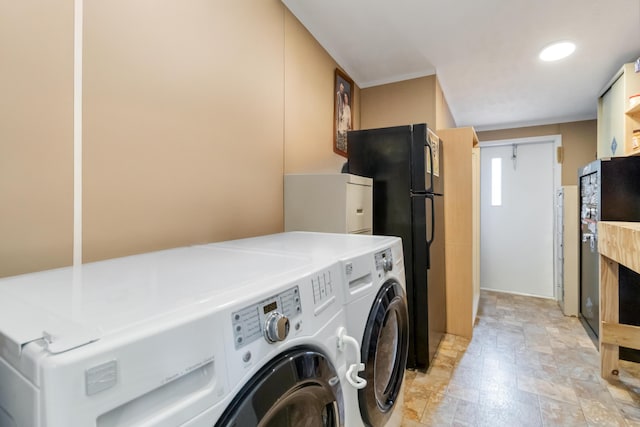 460 Keller Ln, Science Hill, KY 42553 - laundry area featuring separate washer and dryer