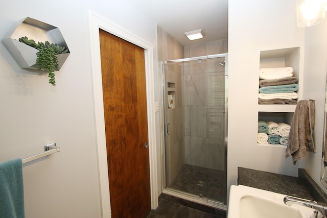 937 Mason Headley Rd, Lexington, KY 40504 - bathroom with a shower stall and a sink