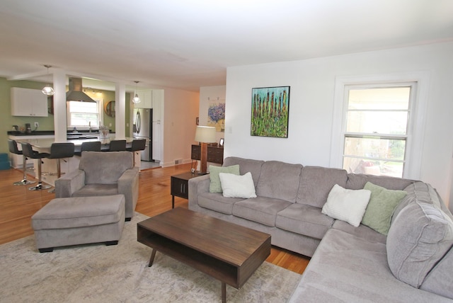937 Mason Headley Rd, Lexington, KY 40504 - living room featuring light wood finished floors