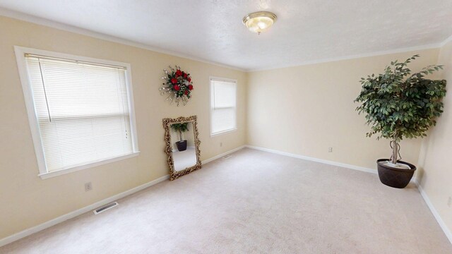 281 Osage Ct, Lexington, KY 40509 - unfurnished living room featuring carpet floors and baseboards