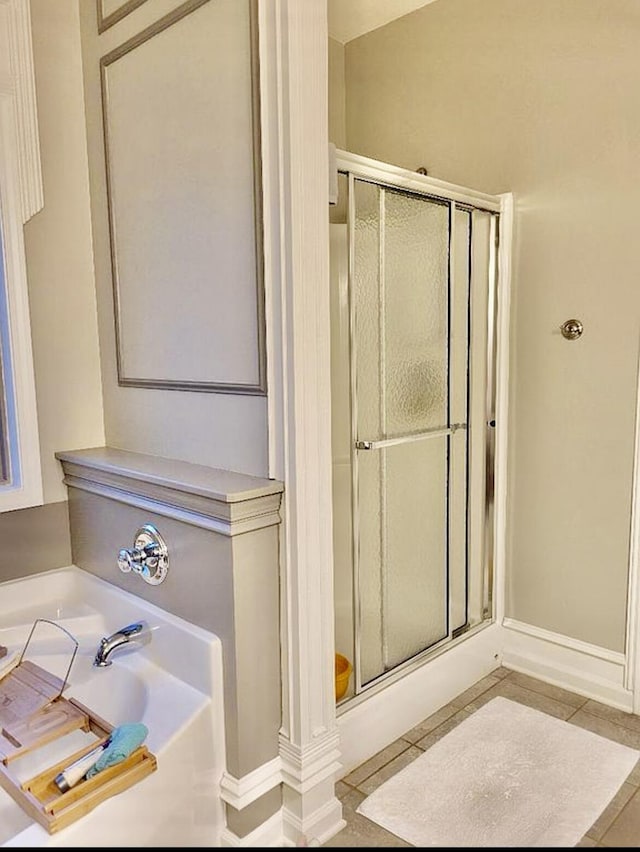 133 Mcintosh Park, Georgetown, KY 40324 - bathroom with a shower stall and a garden tub