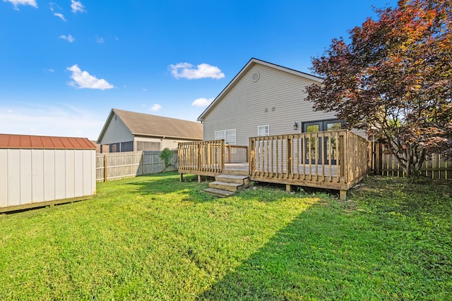 106 Byakoa Ln, Georgetown, KY 40324 - back of house featuring a wooden deck