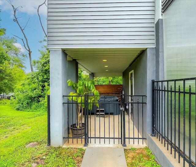 235 Westover Rd, Frankfort, KY 40601 - entrance to property with a gate