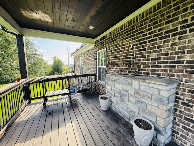 627 Fourwinds Dr, Richmond, KY 40475 - view of wooden terrace