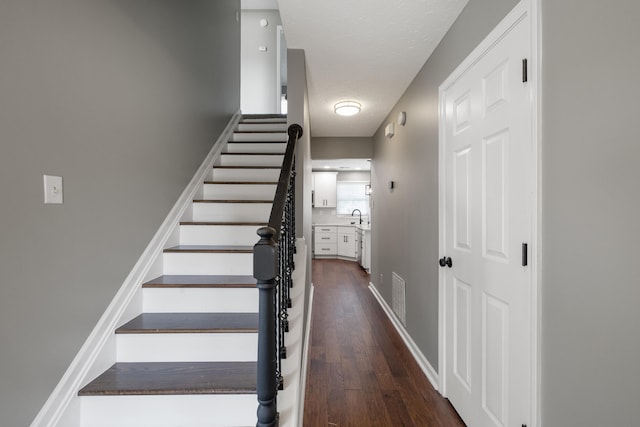 1109 Seville Ct, Lexington, KY 40515 - stairs featuring wood finished floors