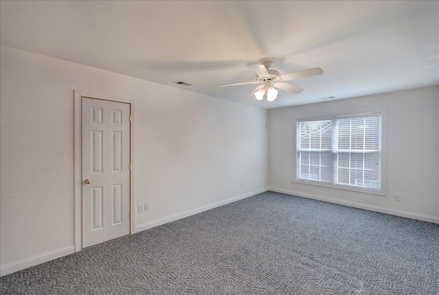 3373 Malone Dr, Lexington, KY 40513 - unfurnished room featuring ceiling fan, carpet flooring, and baseboards