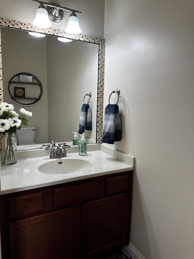 203 Whitman Way, Georgetown, KY 40324 - half bathroom with vanity and toilet