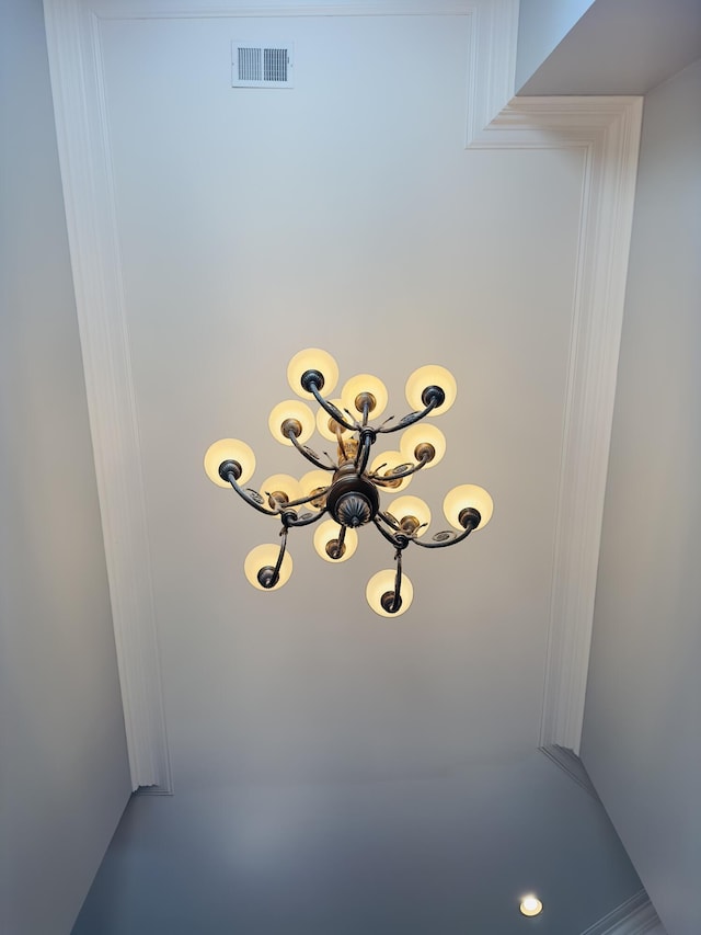 3217 Malone Dr, Lexington, KY 40513 - detailed view of a chandelier